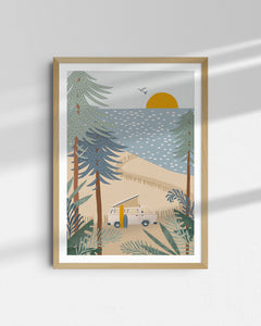 SUMMER UNDER THE PINES – Print