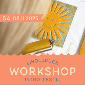 08.11.2025 LINOLDRUCK WORKSHOP – Intro Textil