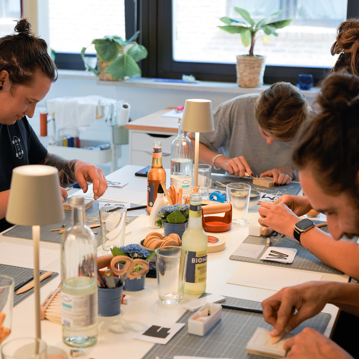 22.03.2025 LINOLDRUCK WORKSHOP – Intro Textil